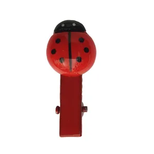 گیره مو دخترانه مدل کفشدوزک کد GM 68