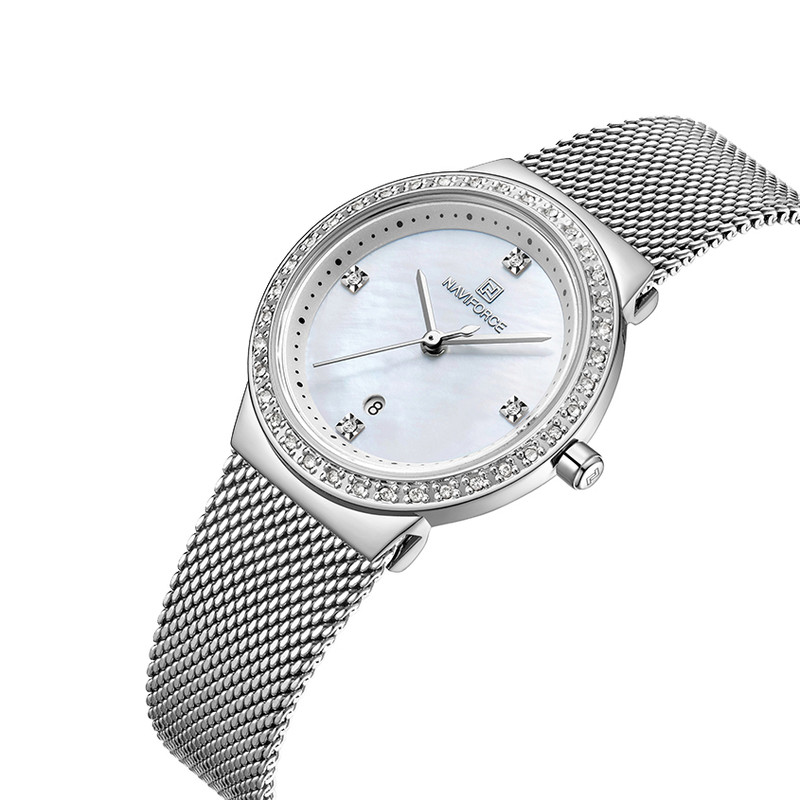 ساعت مچی عقربه ای زنانه نیوی فورس مدل NF5005 sw