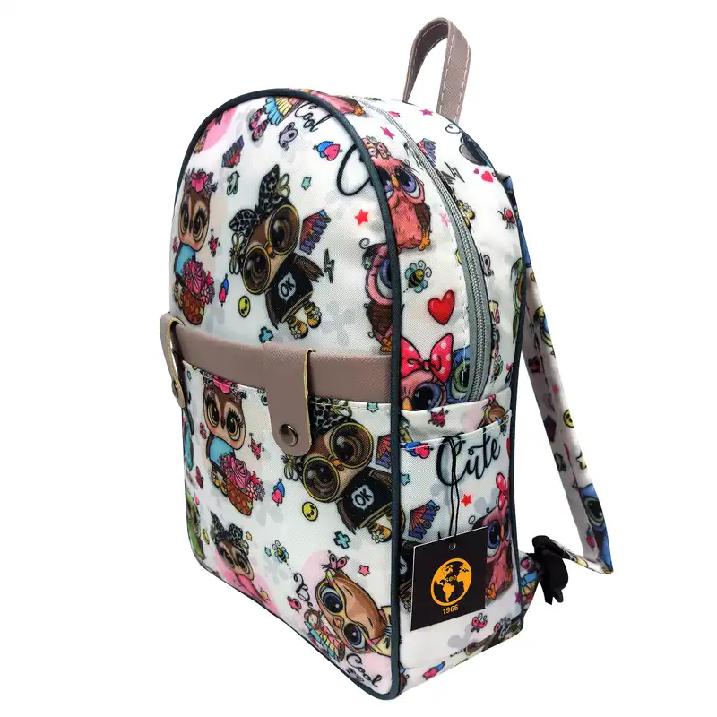 کوله پشتی بچگانه سیی مدل جغد کد 225.8