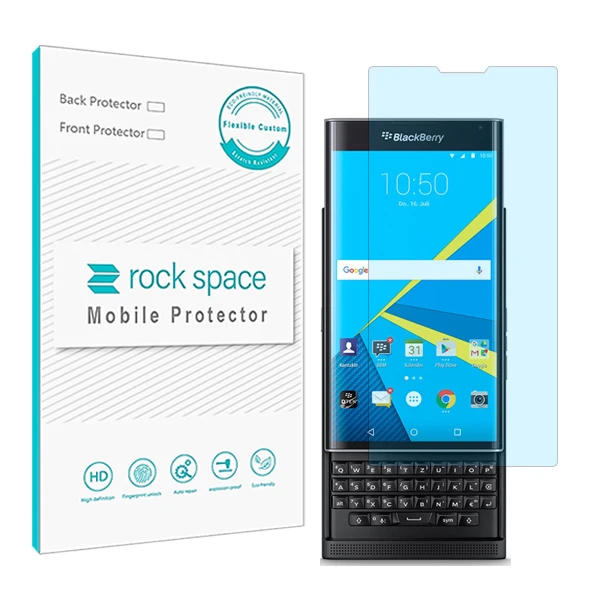 محافظ صفحه نمایش آنتی بلو راک اسپیس کد BLU مناسب برای گوشی موبایل بلک بری Priv STV100-4