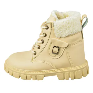 نیم‌بوت دخترانه مدل بندی زیپی CR.3735