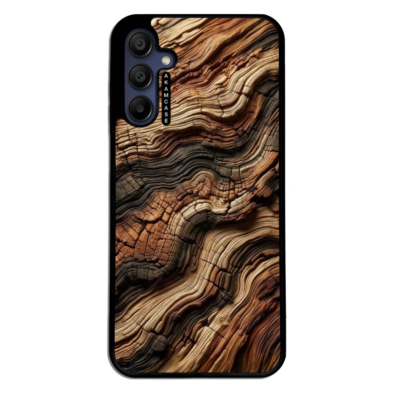 کاور آکام مدل AMC-WSGA15-WOOD-19 مناسب برای گوشی موبایل سامسونگ Galaxy A15
