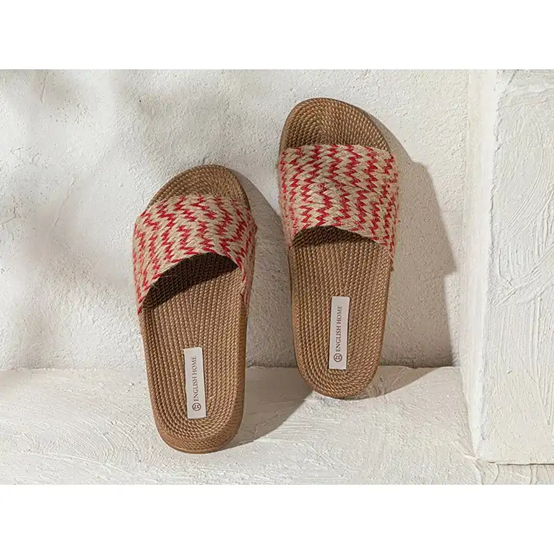 دمپایی زنانه انگلیش هوم مدل Coastal red