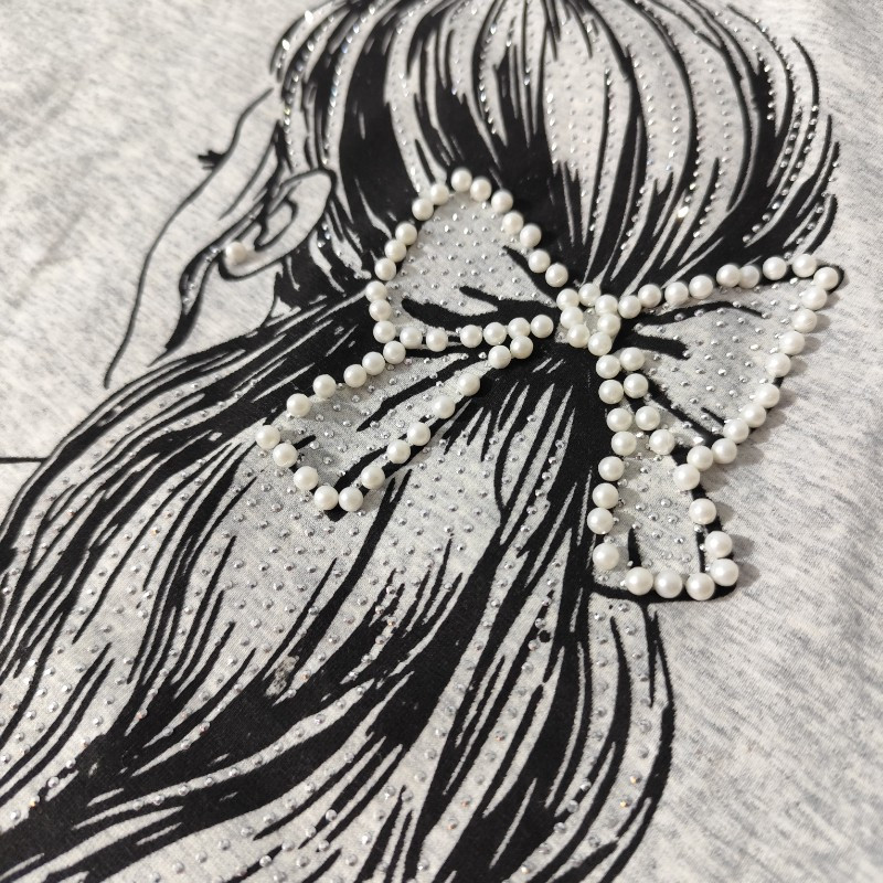 ست سویشرت و شلوار زنانه مدل ملانژ کد 05