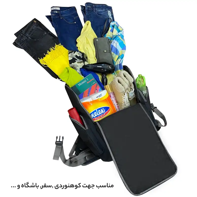 کوله پشتی سفری 60 لیتری فوروارد کد FCLT8033