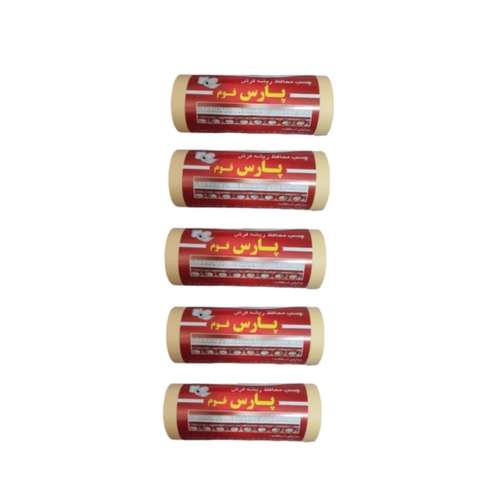 چسب محافظ ریشه فرش پارس فوم مدل roll مجموعه 5 عددی