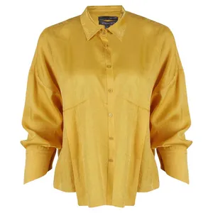 شومیز زنانه زیبو مدل 11145-Yellow