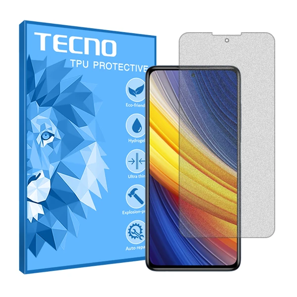 محافظ صفحه نمایش مات تکنو مدل HyMTT مناسب برای گوشی موبایل شیائومی Poco X3 Pro