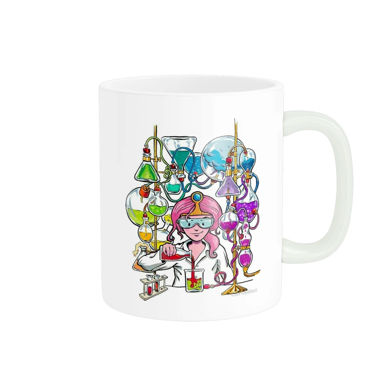 ماگ طرح آزمایشگاه کد 394