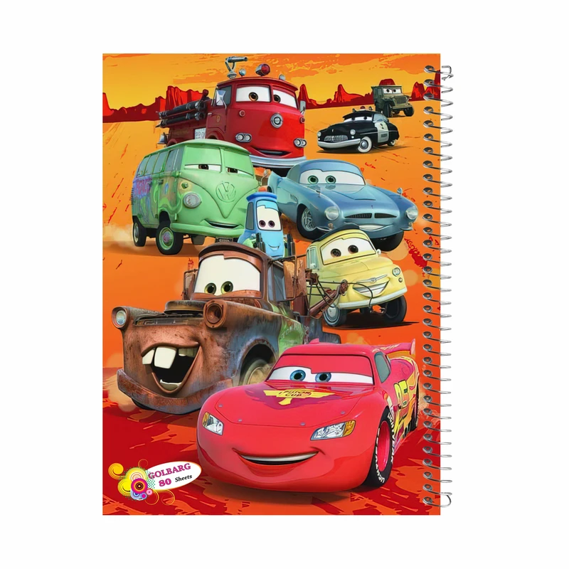 دفتر مشق 80 برگ گلبرگ طرح مک کویین کد 80984