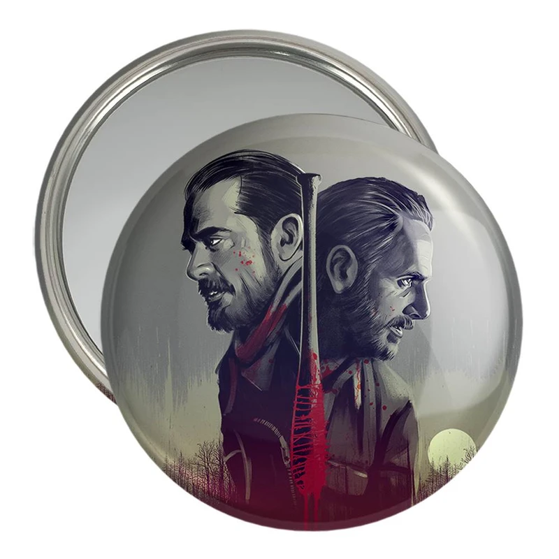 آینه جیبی خندالو مدل سریال مردگان متحرک The Walking Dead  کد 10187