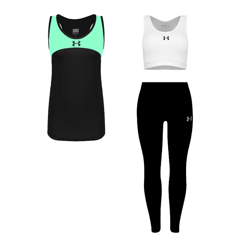 ست سه تکه لباس ورزشی زنانه مدل 4101-1801-3601