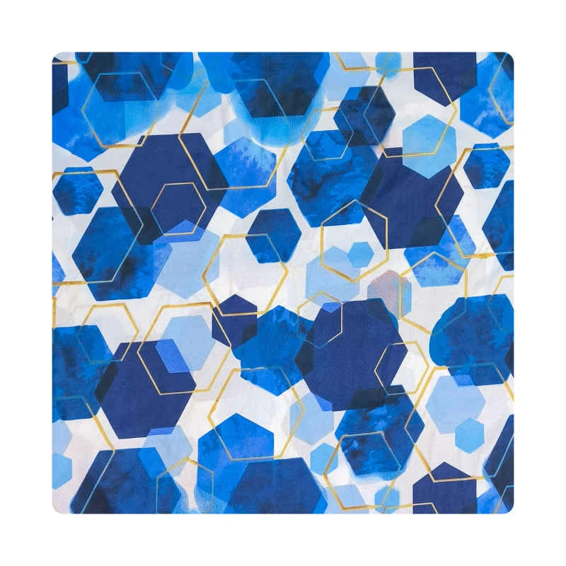 کاور لحاف آدنو مدل Hexagon کد CH134 دونفره سایز 220x240 سانتی متر