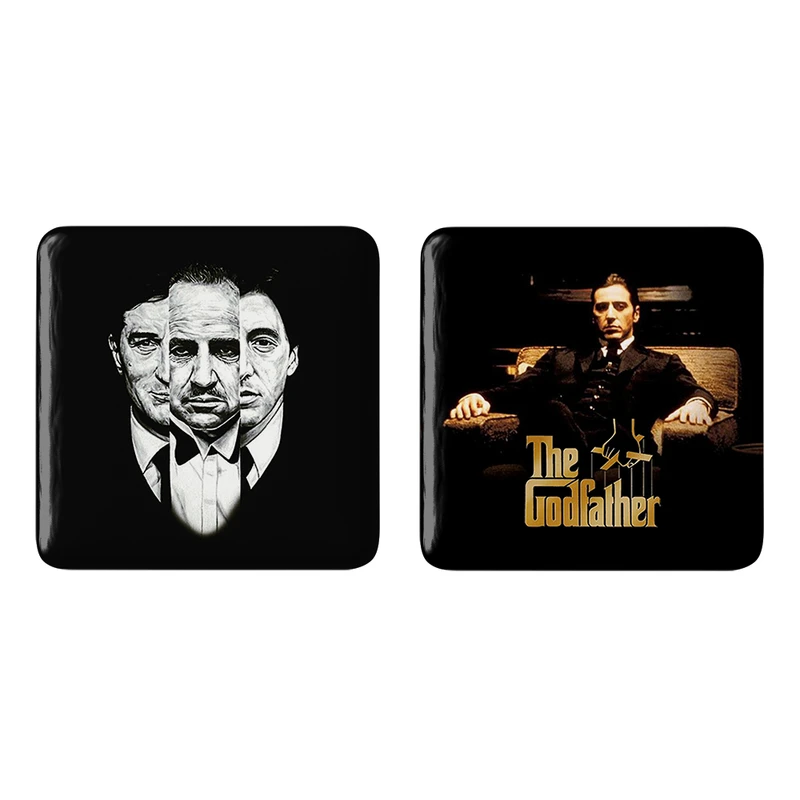 مگنت خندالو طرح پدرخوانده The Godfather کد 1015110156 مجموعه 2 عددی