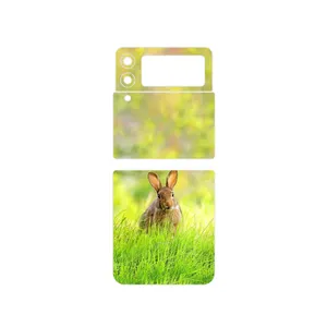 MAHOOT Rabbit Cover Sticker for Samsung Galaxy Z Flip3 5G