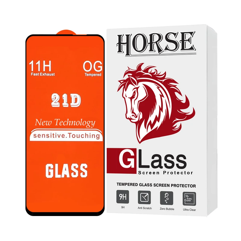 محافظ صفحه نمایش هورس مدل FULLHO مناسب برای گوشی موبایل شیائومی Redmi 12 4G / Redmi 12 5G / تی سی ال Tcl 40 Nxt Paper