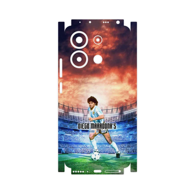 برچسب پوششی ماهوت مدل Diego Maradona-FullSkin مناسب برای گوشی موبایل شیائومی Redmi Note 13 4G