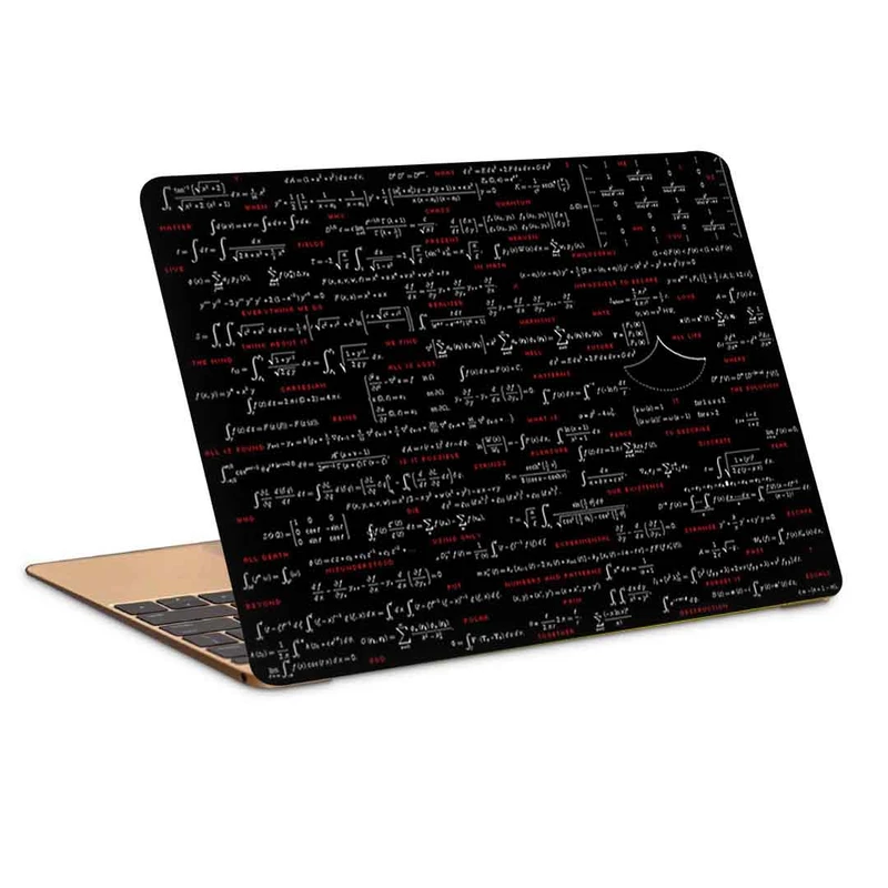 استیکر لپ تاپ طرح mathematical formulas کد c-560مناسب برای لپ تاپ 15.6 اینچ