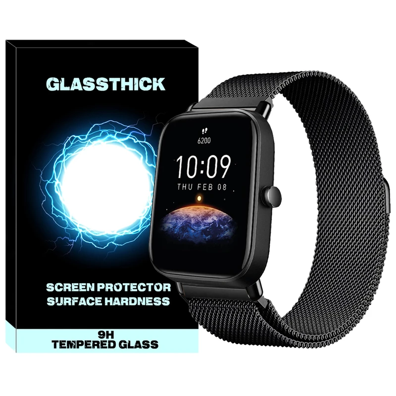 بند گلستیک مدل Milanese مناسب برای ساعت هوشمند شیائومی BIPS / GTS / BIP LITE / BIP U / BIP U PRO / BIP 3 / BIP 3 Pro / GTS 4 mini / GTS 3