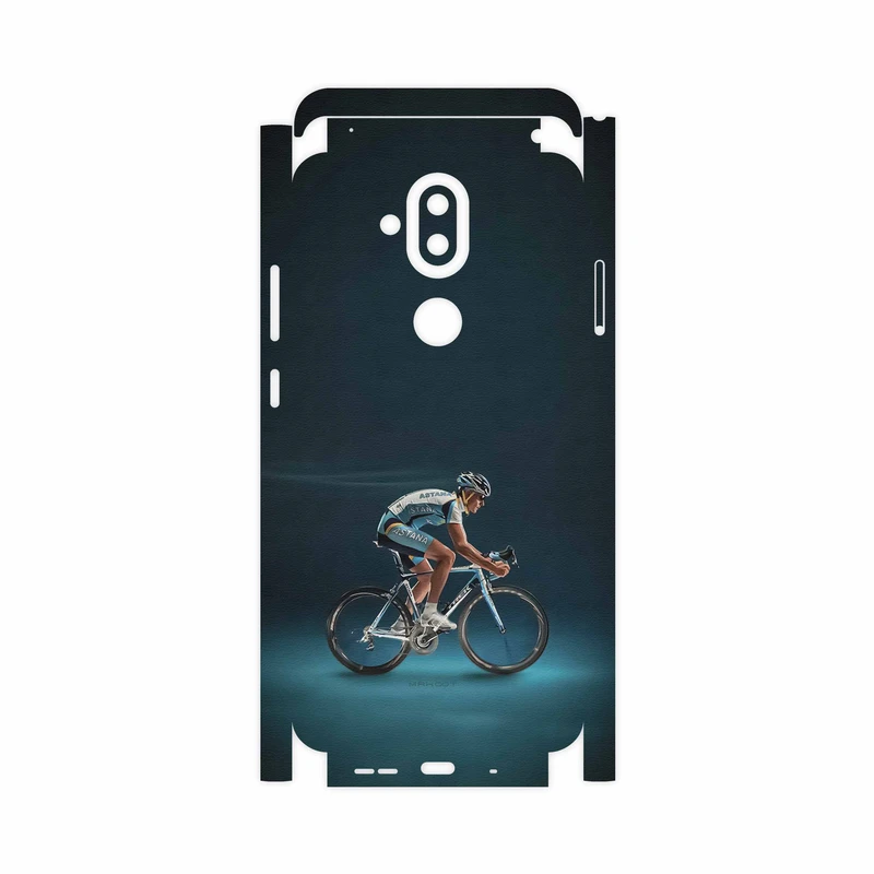 برچسب پوششی ماهوت مدل Road cycling-FullSkin مناسب برای گوشی موبایل نوکیا 8.1