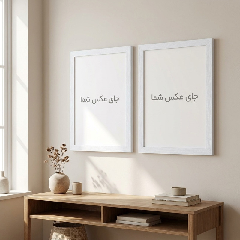 قاب عکس بکلیت مدل A3-1022-30x40 مجموعه دو عددی