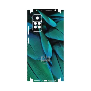 MAHOOT Green Feather-FullSkin Cover Sticker for Xiaomi Redmi Note 11 Pro 5G