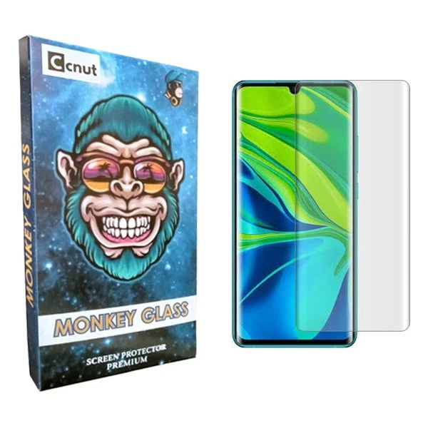 محافظ صفحه نمایش کوکونات مدل mnk UV_NW مناسب برای گوشی موبایل شیائومی Mi Note 10
