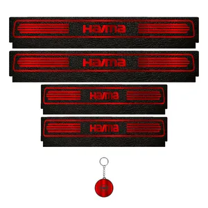 برچسب پارکابی خودرو لندمون کد LM059 MR مناسب برای هایما مجموعه 4 عددی به همراه جا کلیدی