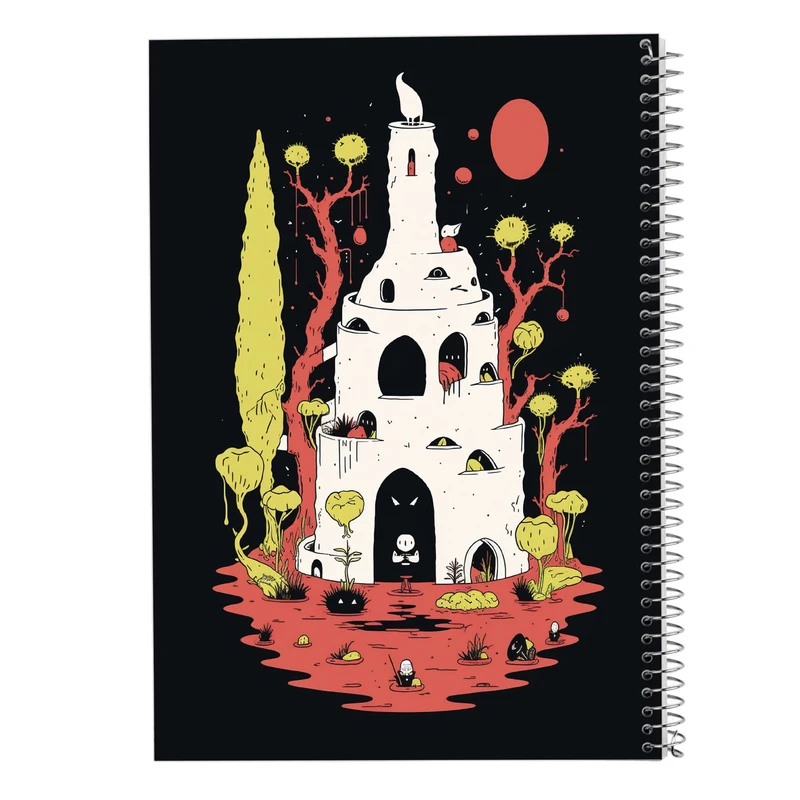 دفتر نت موسیقی 50 برگ مدوپد مدل Ghibli کد DF2420