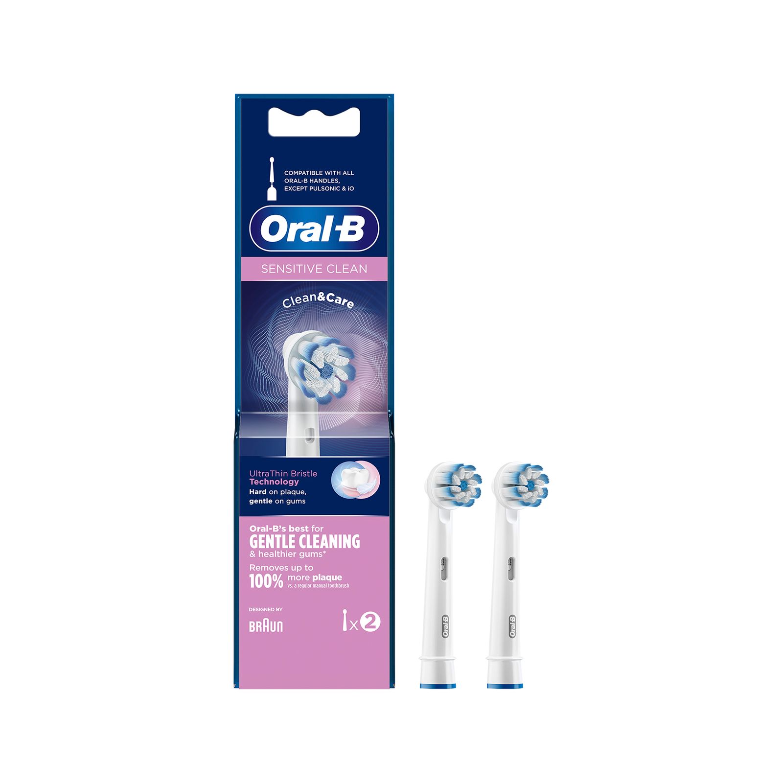 سری یدک مسواک برقی اورال-بی مدل Sensitive Clean -  - 6