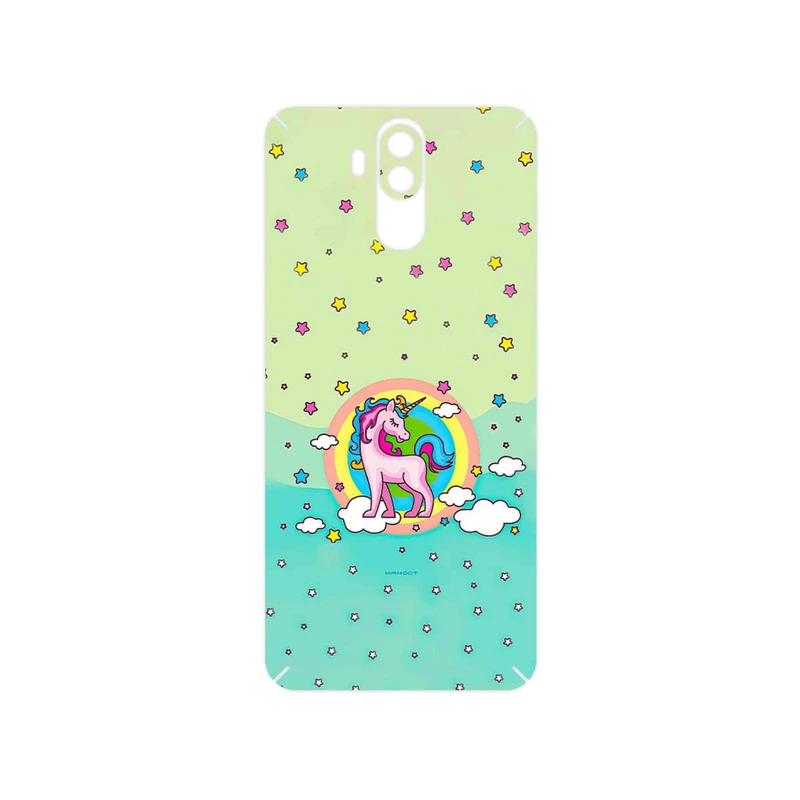 برچسب پوششی ماهوت مدل Rainbow unicorn adventure مناسب برای گوشی موبایل یولفون Power 3S