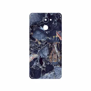 MAHOOT Broken black marble Cover Sticker for Huawei Y7 Prime