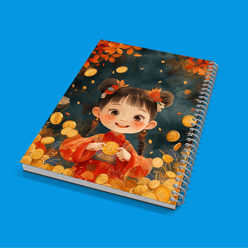 دفتر نقاشی 50 برگ مدوپد مدل دخترانه کد DF15838