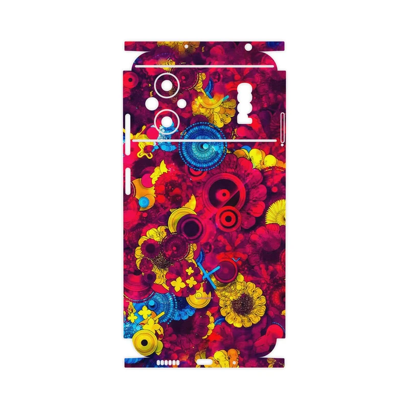 برچسب پوششی ماهوت مدل Vector Flower Garden Digital Art-FullSkin مناسب برای گوشی موبایل شیائومی Poco M5