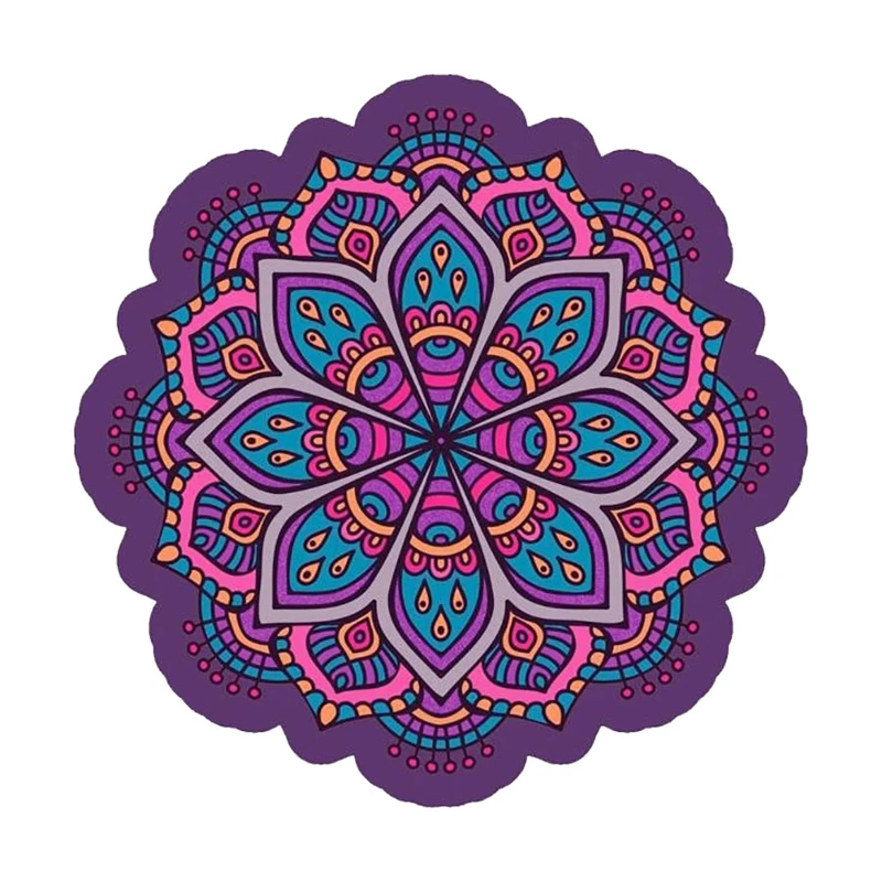 استیکر پارچه و لباس پاد آفرین مدل طرح ماندلا کد 946