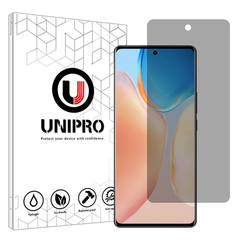 محافظ صفحه نمایش حریم شخصی یونی پرو مدل star 5 مناسب برای گوشی موبایل ویوو X70 Pro Plus