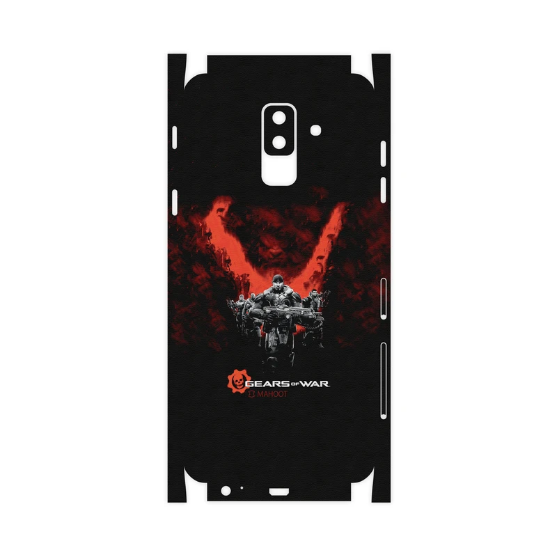 برچسب پوششی ماهوت مدل GEARS-OF-WAR-Game-FullSkin مناسب برای گوشی موبایل سامسونگ Galaxy A6 Plus