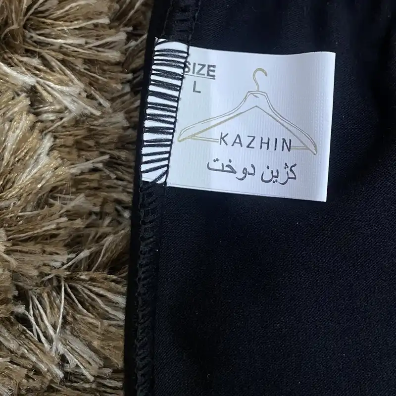 شورت مردانه کژین دوخت مدل نیم پا کد KZ-01 رنگ مشکی