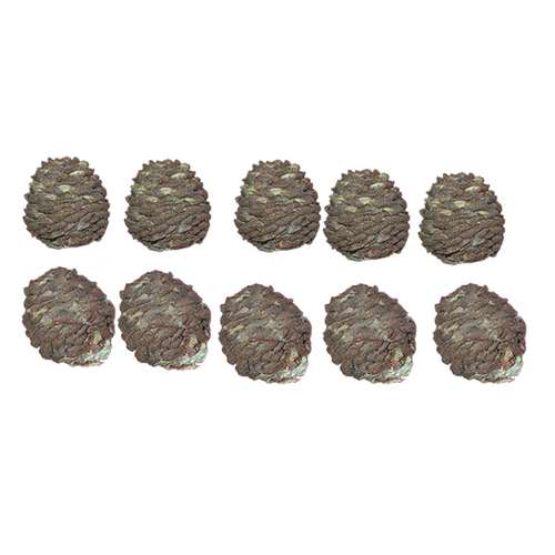 میوه تزیینی مدل کاج مینیاتوری001 بسته 10 عددی