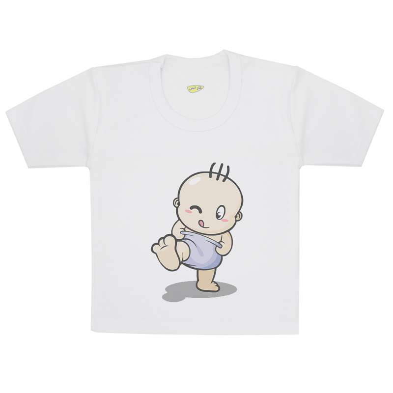 تی شرت آستین کوتاه نوزادی کارانس مدل TSB-3006