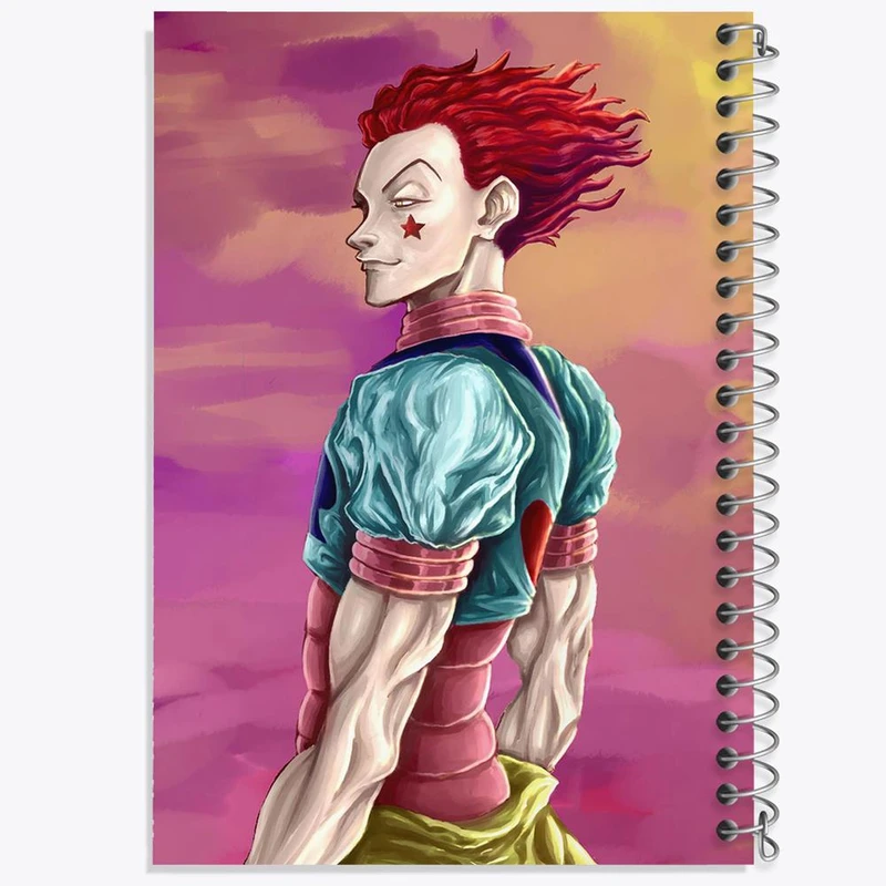 دفتر نت موسیقی 50 برگ خندالو مدل جوکر هیسوکا انیمه هانتر ایکس هانتر Hunter × Hunter کد 11923