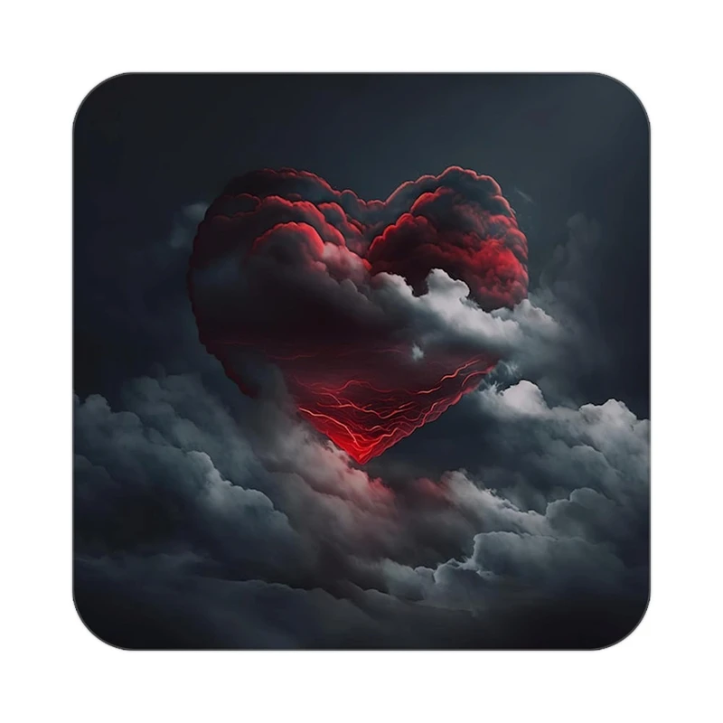 زیر لیوانی کاکتی مدل عاشقانه کد mp13098