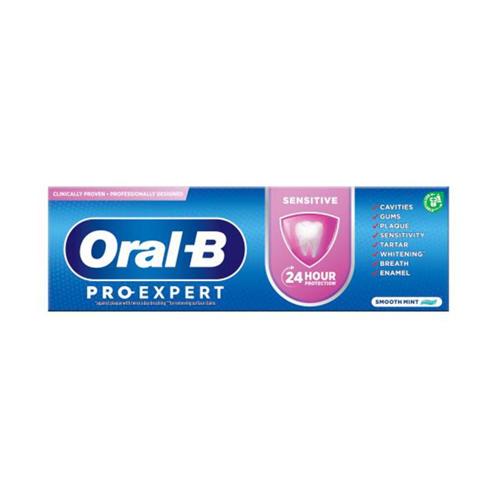 خمیر دندان اورال-بی مدل PRO-EXPERT مدل SENSITIVE حجم 75 میلی لیتر -  - 4