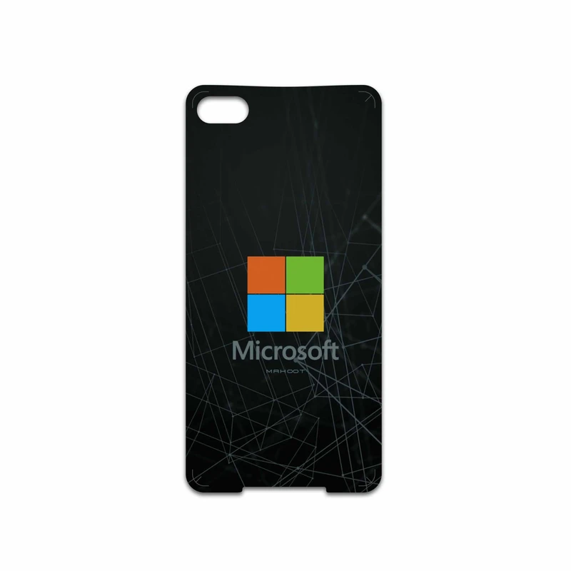 برچسب پوششی ماهوت مدل Microsoft-Logo مناسب برای گوشی موبایل بلک بری Z30