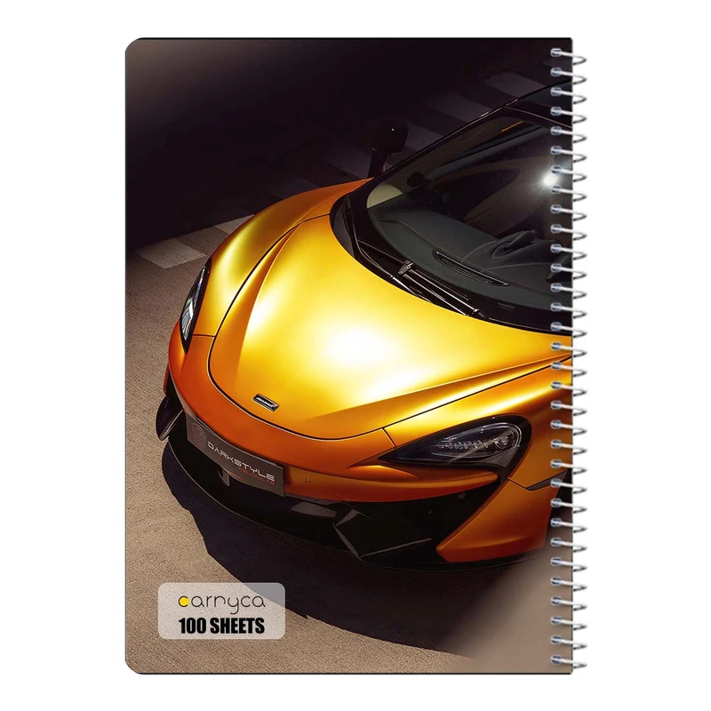 دفتر مشق 100 برگ سیمی کارنیکا طرح مک لارن McLaren کد 75807