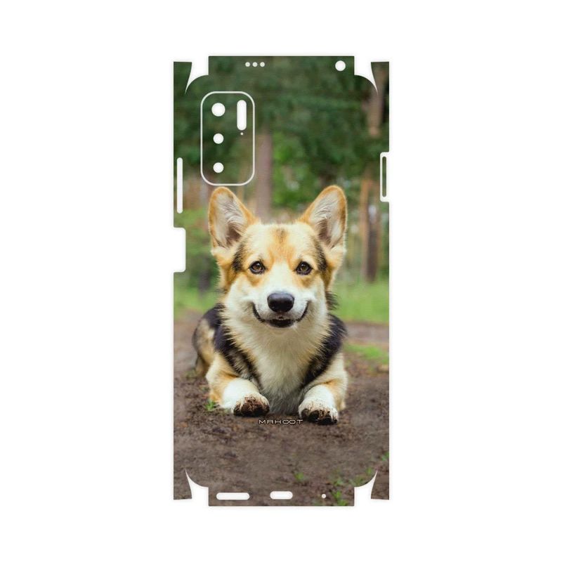 برچسب پوششی ماهوت مدل Dog-2-FullSkin مناسب برای گوشی موبایل شیائومی Redmi Note 10 5G