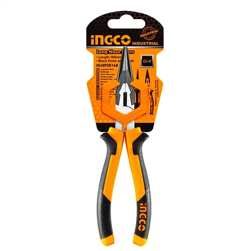 انبر دم باریک اینکو مدل HLNP28168 سایز 6 اینچ