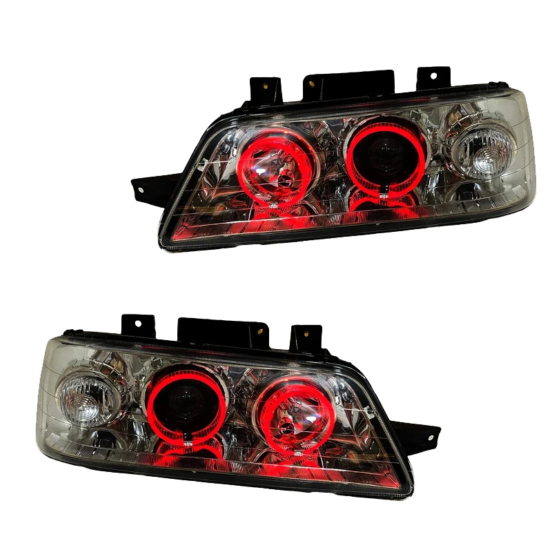 چراغ جلو خودرو گروه پژوهش صنعت مدرن مدل 3D-RIng-R مناسب برای پژو 405 بسته دو عددی