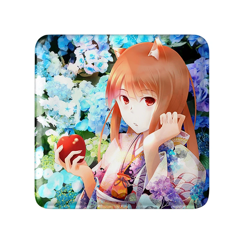 پیکسل خندالو طرح هولو انیمه ادویه و گرگ مدل مربعی کد 36147