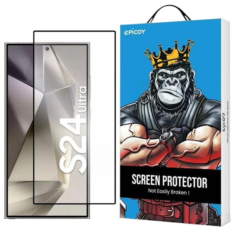 محافظ صفحه نمایش اپیکوی مدل  Cactus FullGlass مناسب برای گوشی موبایل سامسونگ Galaxy S24 Ultra